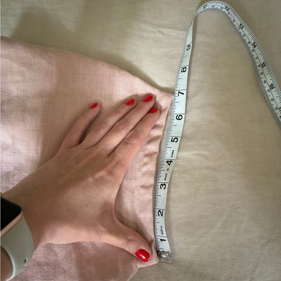 Linen dress from Meetra Linen (Etsy shop) size M coastal cottage vacation summer - Picture 10 of 10